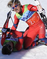 優勝を喜ぶノルウェー組