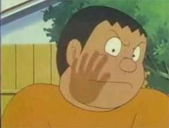 ジャイアン 今 ドラえもんに殴られたって言った 紅葉跡へのボケ 615 ボケて Bokete