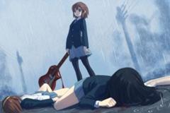 ふん こんな雨降りにエレキギターなんか弾くから感電すんのよ 人間の位置へのボケ ボケて Bokete